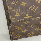 Louis Vuitton Tote Monogram Sac Plat Brown — view 6