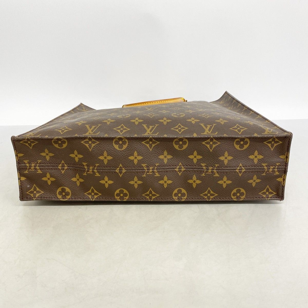 Louis Vuitton Tote Monogram Sac Plat Brown — view 3