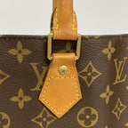 Louis Vuitton Tote Monogram Sac Plat Brown — view 9
