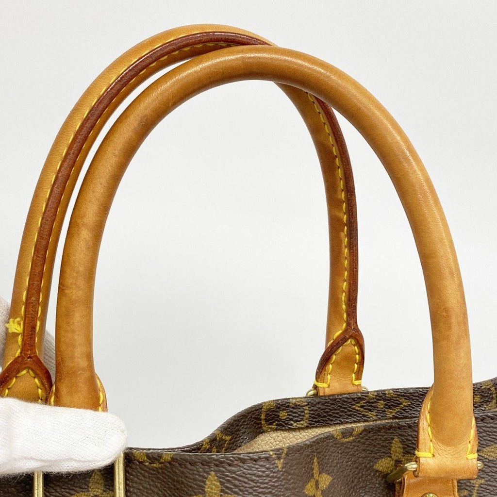 Louis Vuitton Tote Monogram Sac Plat Brown — view 8