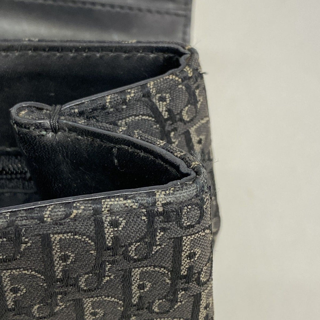 Dior Shoulder Bag Street Chic Canvas Black Silver — view 7