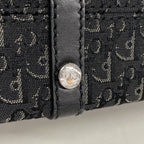 Dior Shoulder Bag Street Chic Canvas Black Silver — view 9