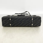 Dior Shoulder Bag Street Chic Canvas Black Silver — view 3