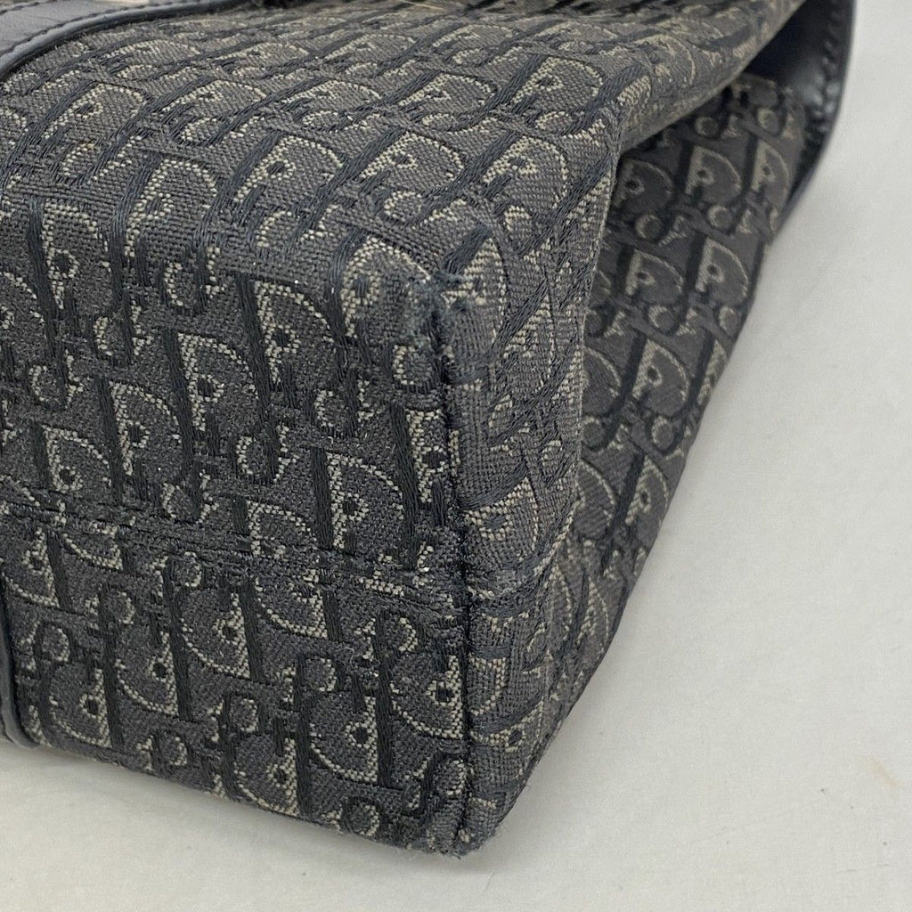Dior Shoulder Bag Street Chic Canvas Black Silver — view 6