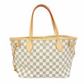 Louis Vuitton Tote Damier Azur Neverfull PM White