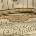Louis Vuitton Tote Damier Azur Neverfull PM White — view 5