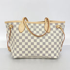 Louis Vuitton Tote Damier Azur Neverfull PM White — view 9