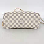Louis Vuitton Tote Damier Azur Neverfull PM White — view 3
