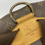 Louis Vuitton Backpack Monogram Montsouris GM Brown — view 5
