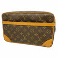 Louis Vuitton Clutch Monogram Compiegne 28 Brown