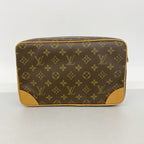 Louis Vuitton Clutch Monogram Compiegne 28 Brown — view 9