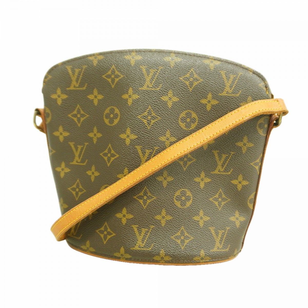 Louis Vuitton Shoulder Bag Monogram Drew Brown