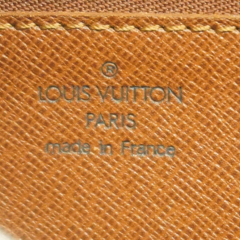 Louis Vuitton Clutch Monogram Marly Dragonne GM Brown — view 5