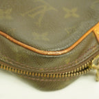 Louis Vuitton Clutch Monogram Marly Dragonne GM Brown — view 6