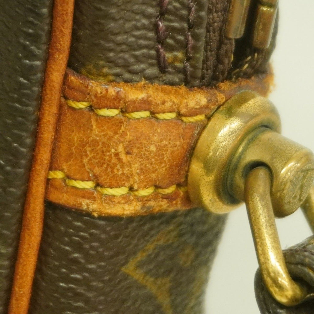 Louis Vuitton Clutch Monogram Marly Dragonne GM Brown — view 8
