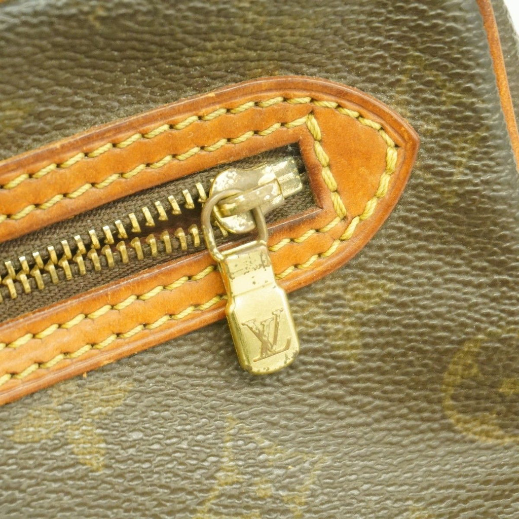 Louis Vuitton Clutch Monogram Marly Dragonne GM Brown — view 9