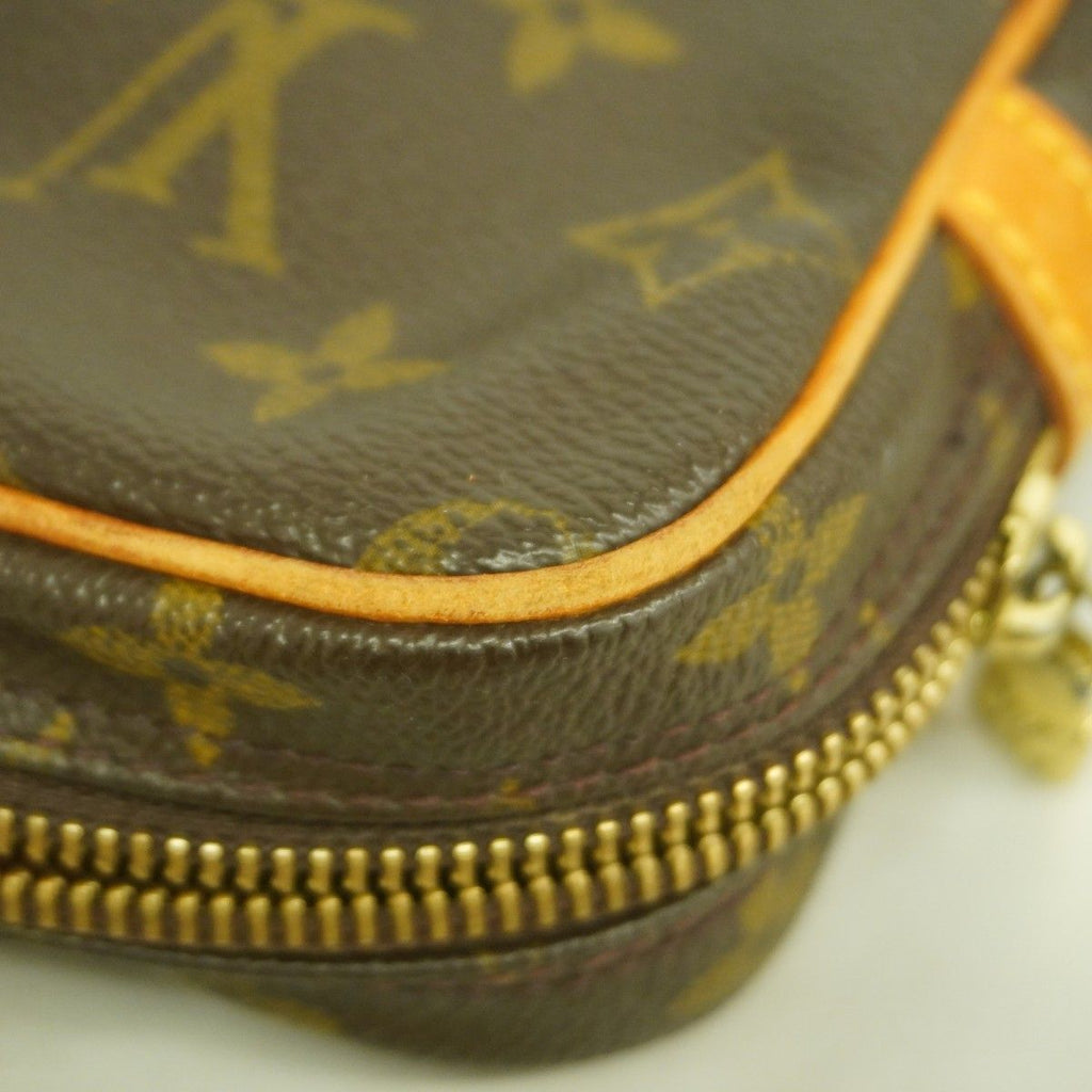 Louis Vuitton Clutch Monogram Marly Dragonne GM Brown — view 6