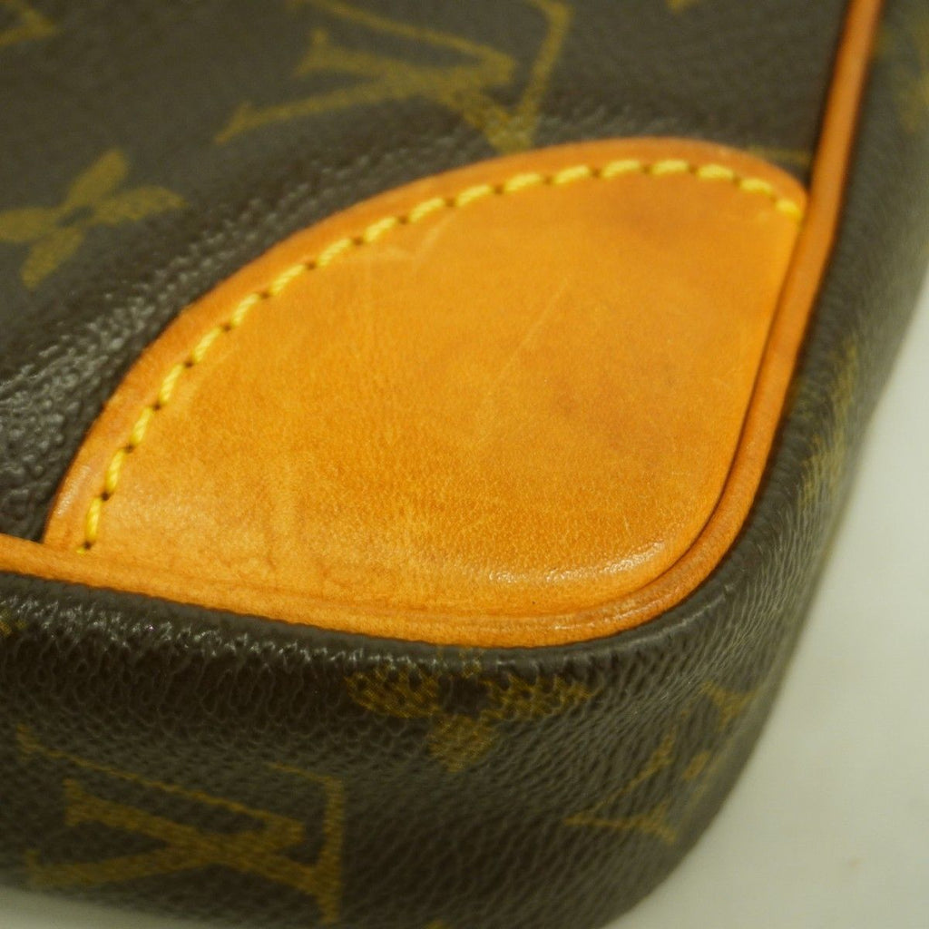 Louis Vuitton Clutch Monogram Marly Dragonne GM Brown — view 9