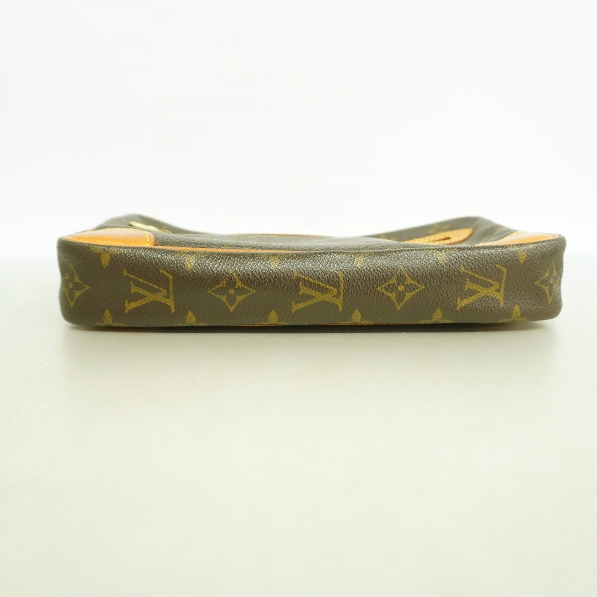 Louis Vuitton Clutch Monogram Marly Dragonne GM Brown — view 3