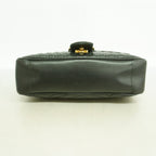 Gucci Shoulder Bag GG Marmont Leather Black Gold — view 3