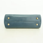 Louis Vuitton Handbag Epi Cluny MM Andigo Blue 2-Way — view 3