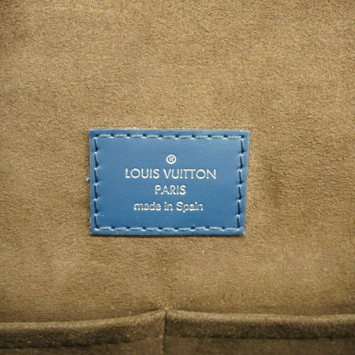 Louis Vuitton Handbag Epi Cluny MM Andigo Blue 2-Way — view 5