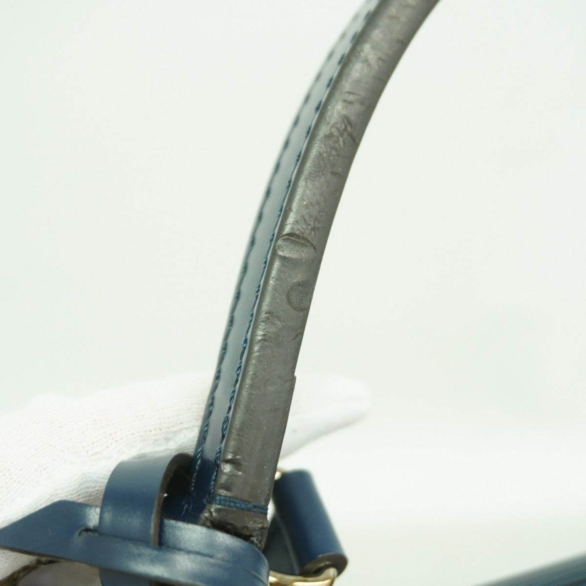 Louis Vuitton Handbag Epi Cluny MM Andigo Blue 2-Way — view 8