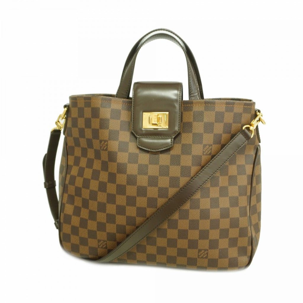 Louis Vuitton Handbag Damier Cabas Rosebery Ebene 2-Way