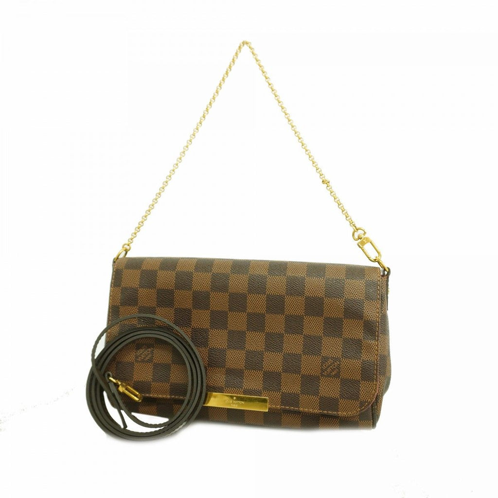 Louis Vuitton Handbag Damier Favorite MM Ebene 2-Way