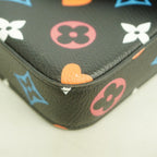 Louis Vuitton Shoulder Wallet Game on Pochette Felicie Black Multicolor — view 6
