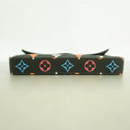 Louis Vuitton Shoulder Wallet Game on Pochette Felicie Black Multicolor — view 3