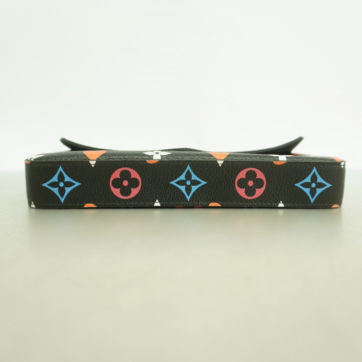 Louis Vuitton Shoulder Wallet Game on Pochette Felicie Black Multicolor — view 3