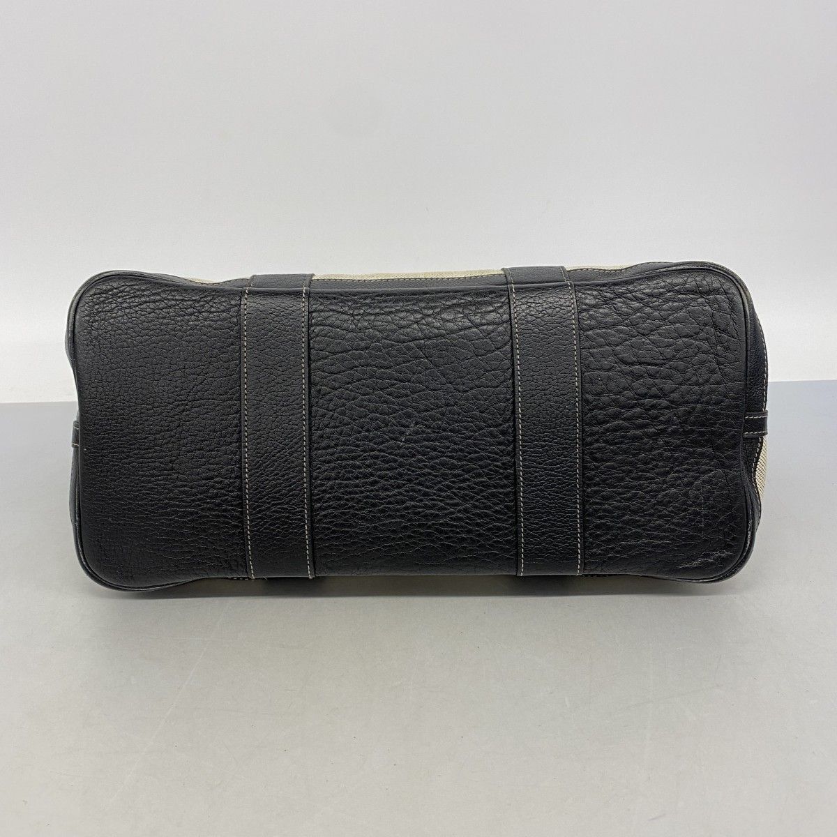 Hermes Tote Garden Party PM Toile Ash Black Beige Silver — view 3