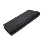 Louis Vuitton Zippy Wallet Vertical Zip Around Monogram Taurillon Black — view 2