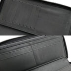 Louis Vuitton Zippy Wallet Vertical Zip Around Monogram Taurillon Black — view 5