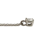 Tiffany & Co Solitaire Necklace Platinum Diamond — view 4