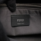 Fendi Handbag by the Way Medium 2-Way Light Blue Gray Beige Leather — view 4