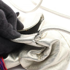 Loewe Shoulder Bag Fringe Silver Leather — view 8