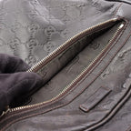 Gucci Shoulder Bag Guccissima Black Leather Guccissima — view 6