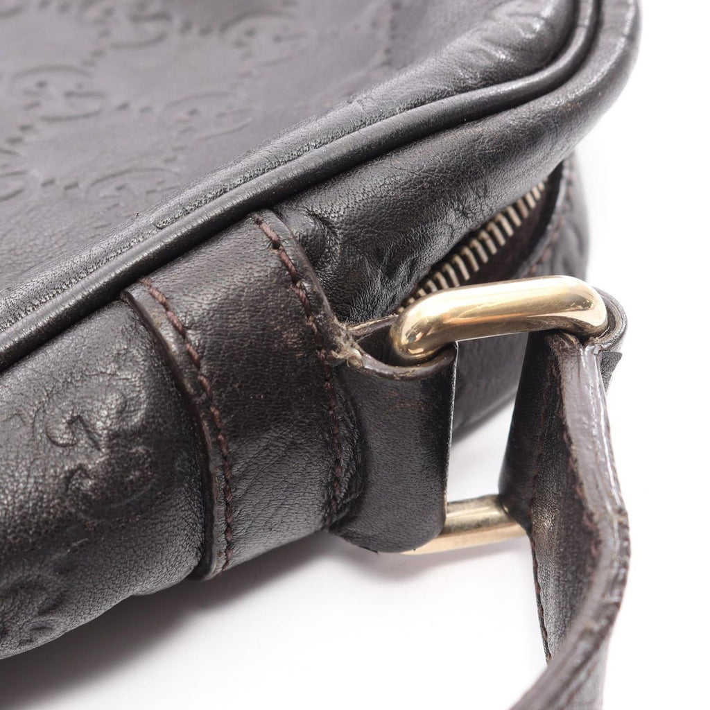 Gucci Shoulder Bag Guccissima Black Leather Guccissima — view 9
