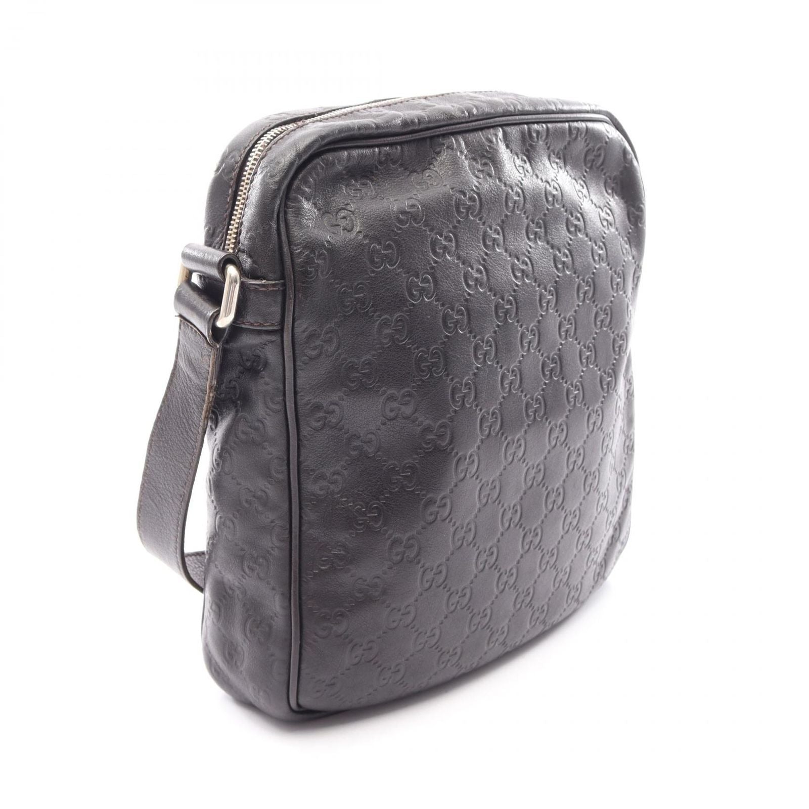 Gucci Shoulder Bag Guccissima Black Leather Guccissima — view 2