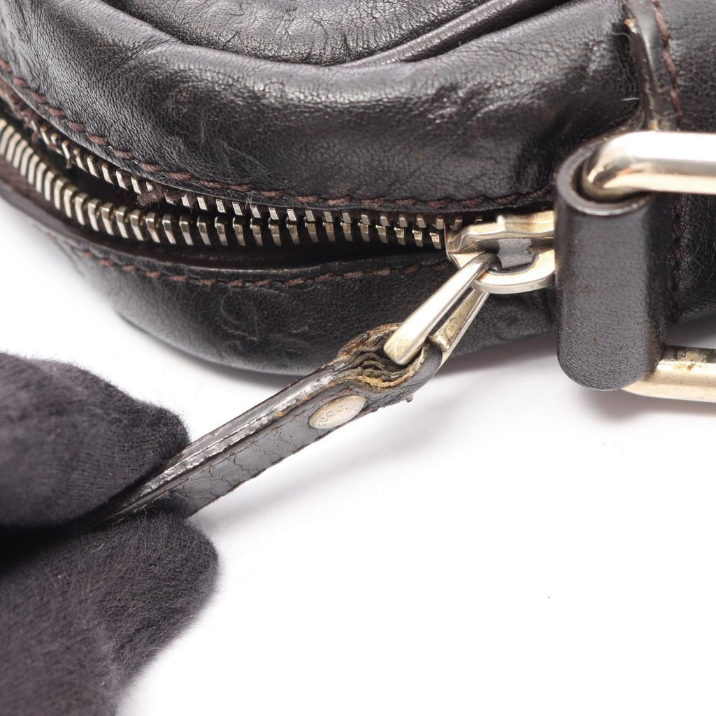Gucci Shoulder Bag Guccissima Black Leather Guccissima — view 7