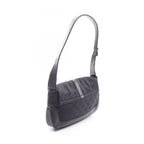 Gucci Shoulder Bag Jackie Webbing Line 001 Black Canvas Leather — view 2