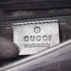Gucci Shoulder Bag Jackie Webbing Line 001 Black Canvas Leather — view 4