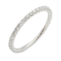 Van Cleef & Arpels Ring Eternity Diamond 18k White Gold