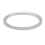 Van Cleef & Arpels Ring Eternity Diamond 18k White Gold — view 3