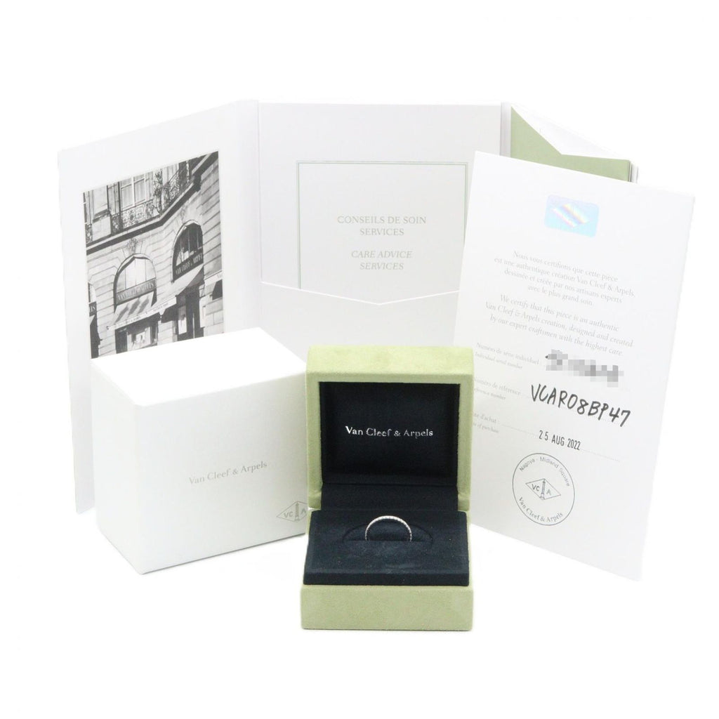 Van Cleef & Arpels Ring Eternity Diamond 18k White Gold — view 7