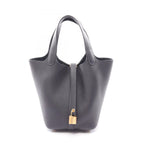Hermes Handbag Picotin Lock PM Caban Leather