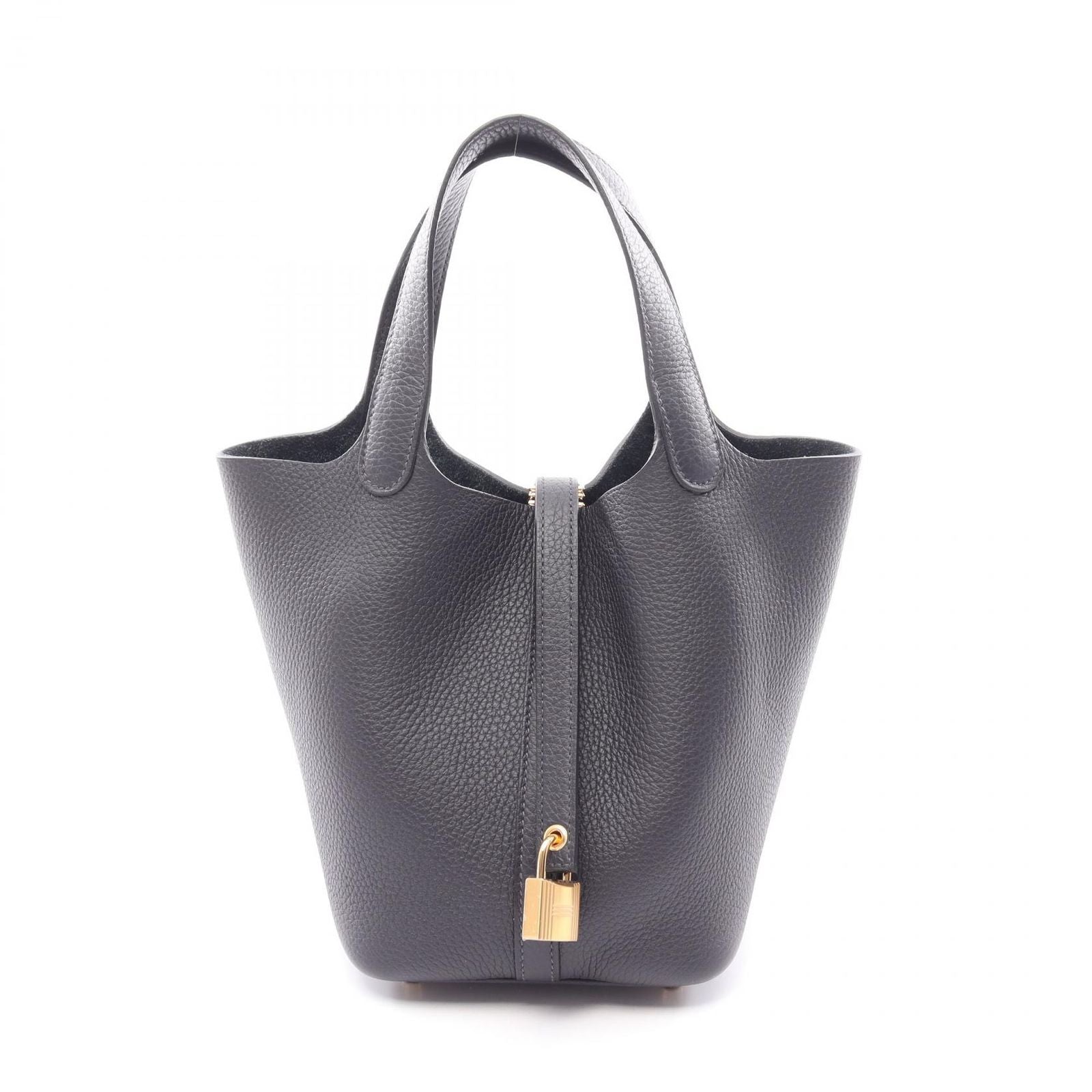 Hermes Handbag Picotin Lock PM Caban Leather