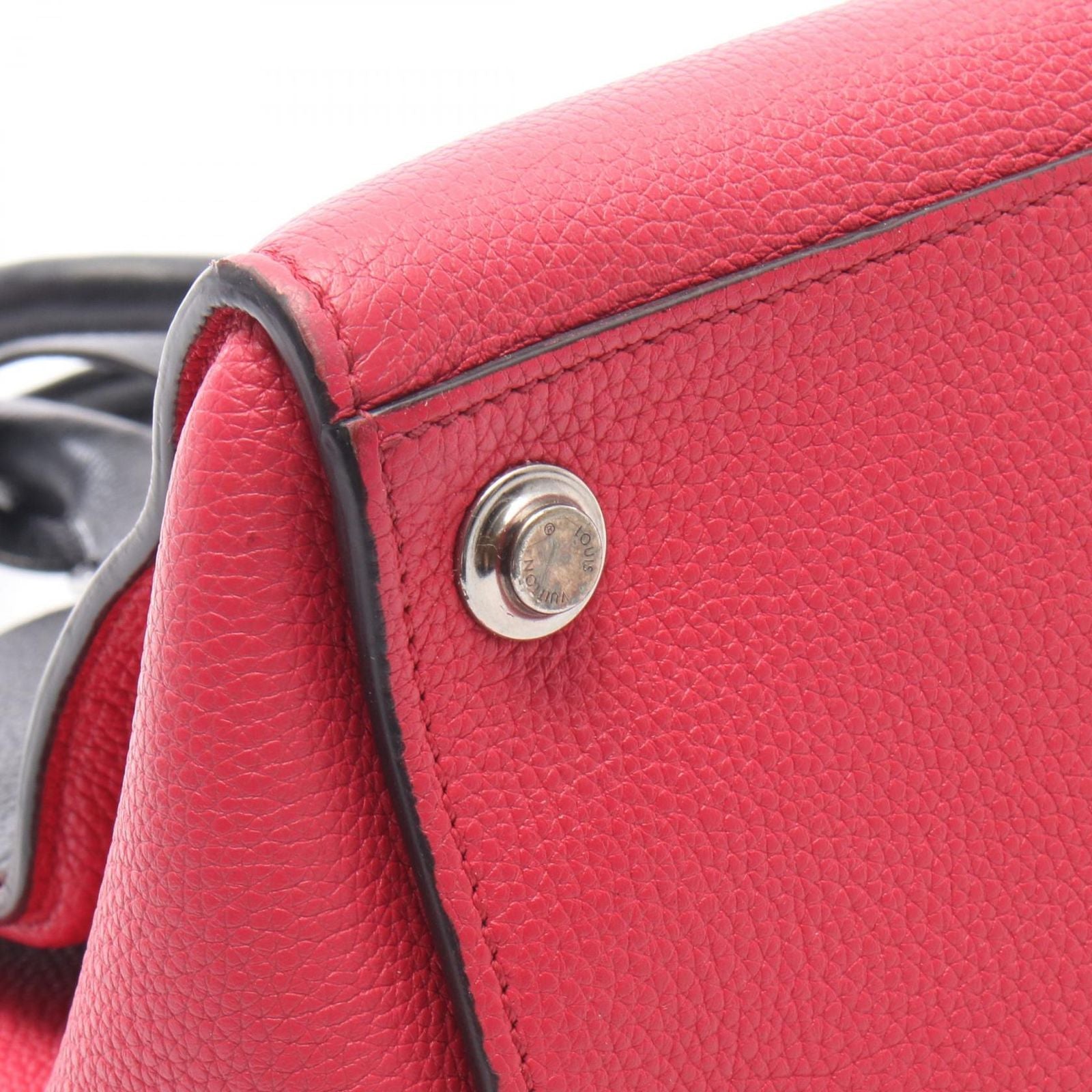 Louis Vuitton Handbag City Steamer PM Pink Noir Leather — view 8